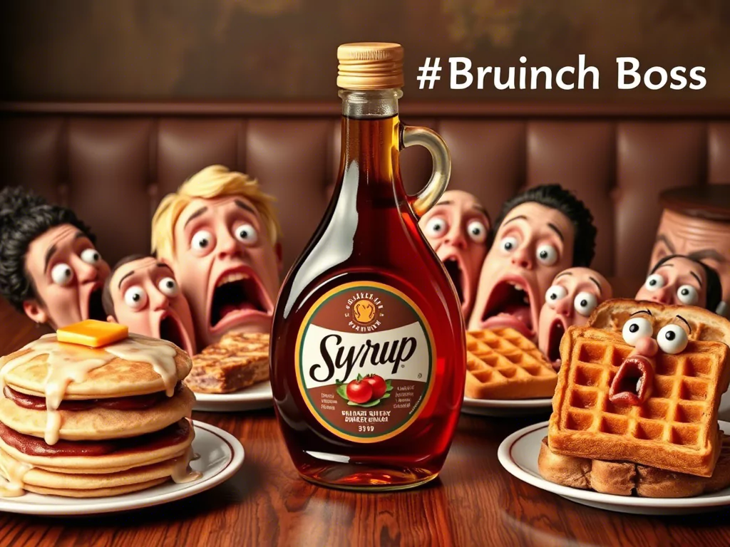 I syrup prised everyone at the brunch. mapple syrup puns