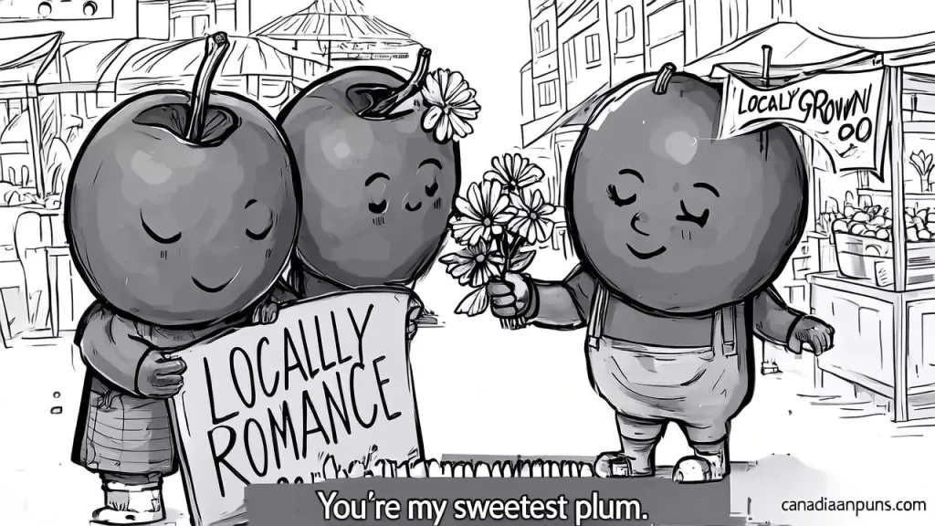 Plum puns meme You're my sweetest plum!
