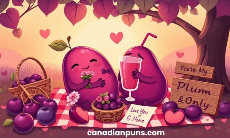 You’re My Plum & Only plum puns