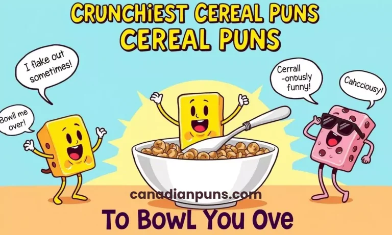 Crunchiest Cereal Puns to Bowl You Over