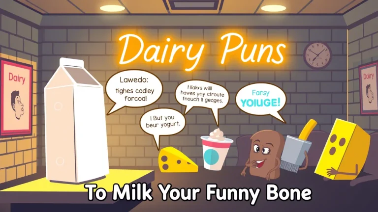 Dairy Puns to Milk Your Funny Bone