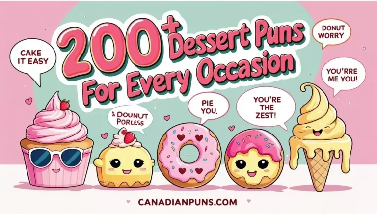Dessert Puns Funny, Cute, and Clever Wordplay