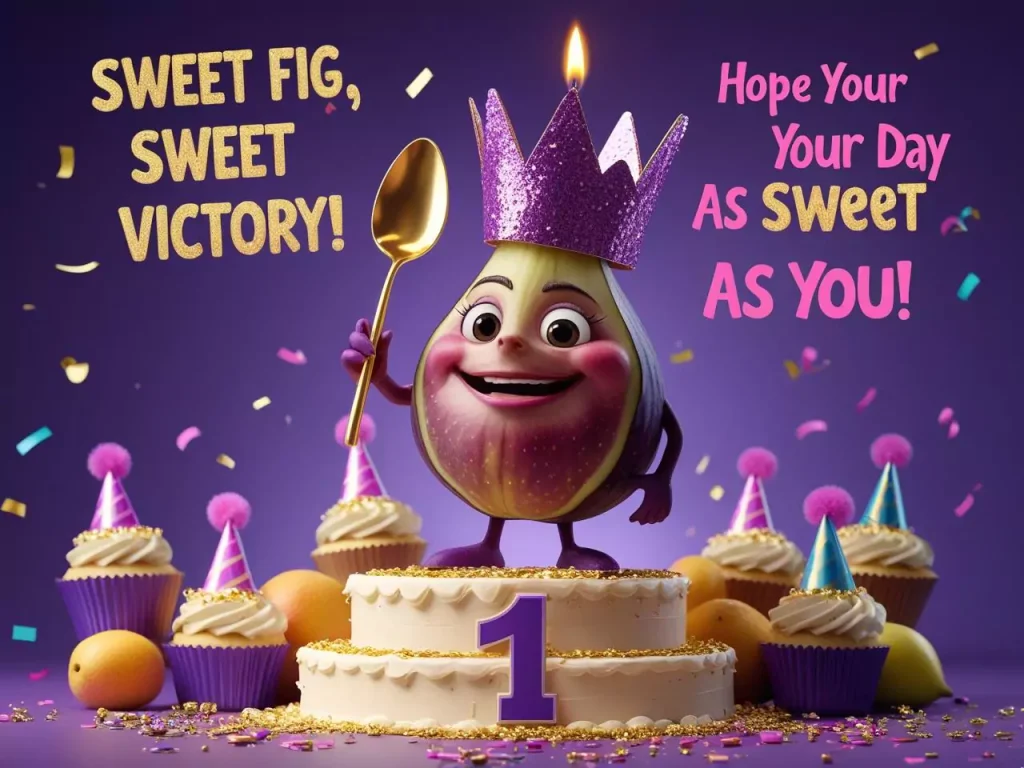 Fig Puns birthday card