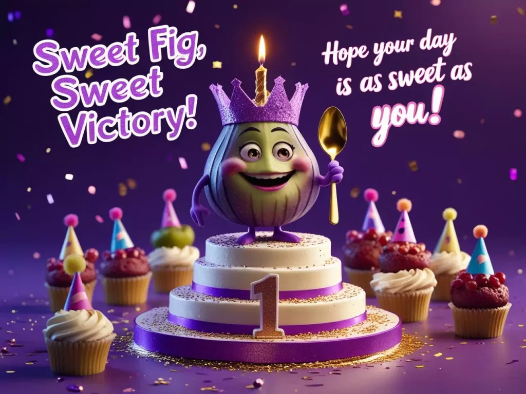 Fig Puns birthday cards