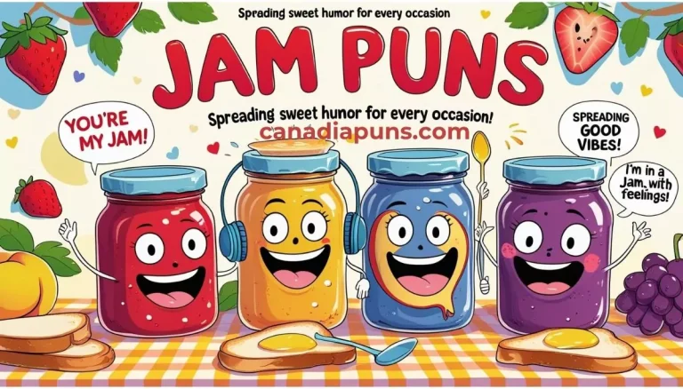 Jam Puns Spreading Sweet Humor