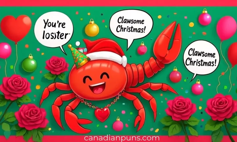 Lobster Puns for Valentine’s Day, Birthdays & Christmas