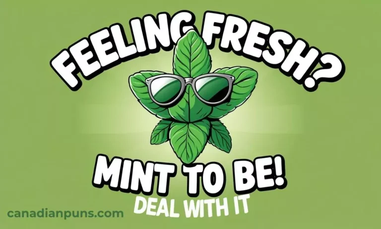 Mint Puns to Freshen Up Your Day
