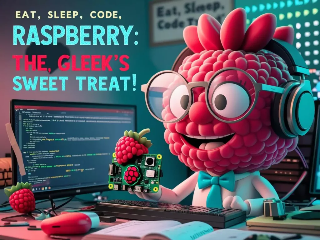 Raspberry Pi red and ready! jokes