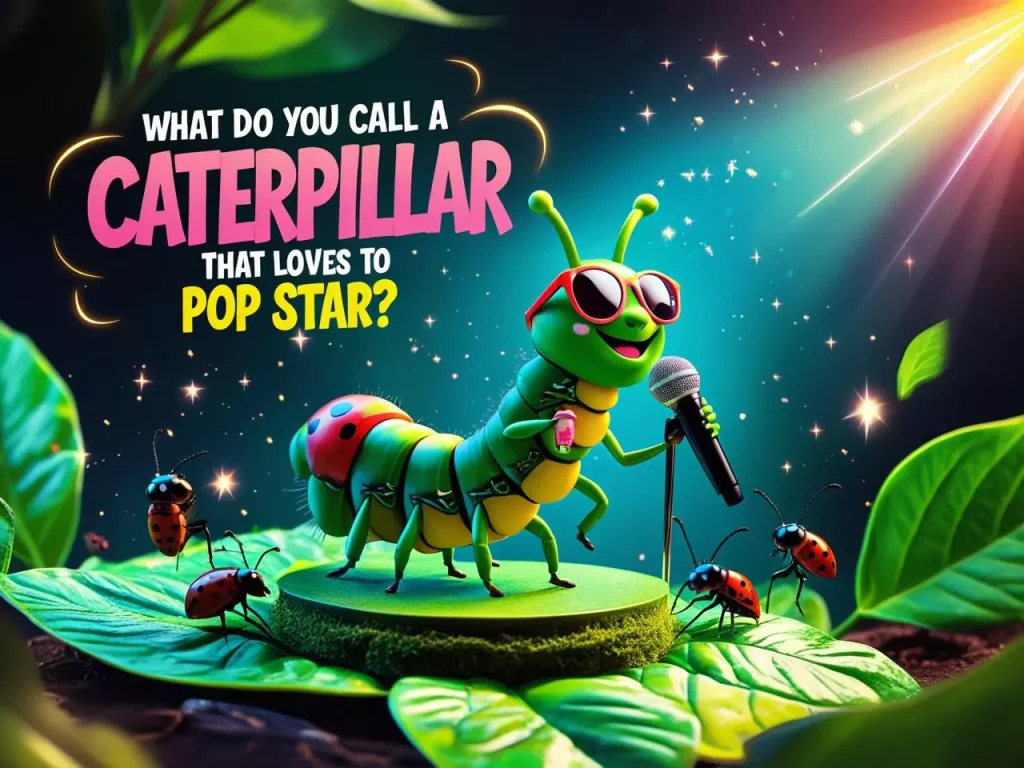 What do you call a caterpillar that loves to sing caterpillar puns.webp