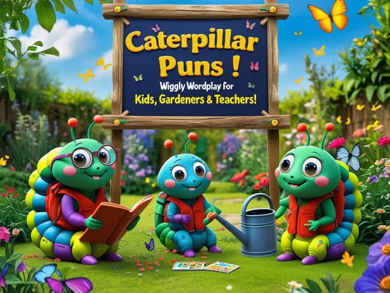 caterpillar puns