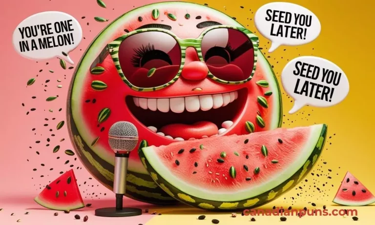 watermelon puns “You’re one in a melon!”